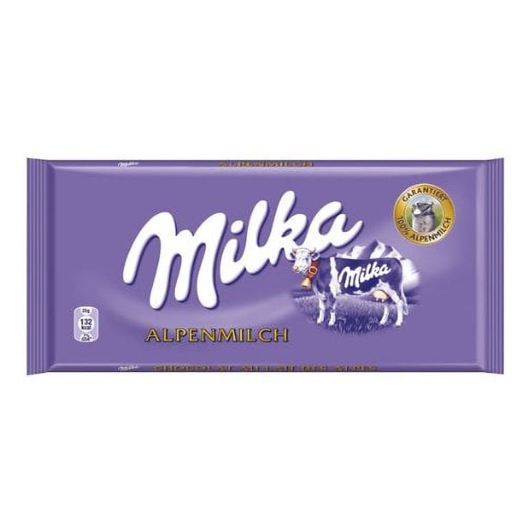 MILKA ALPENMILCH MILK CHOCLATE 3.52 OZ