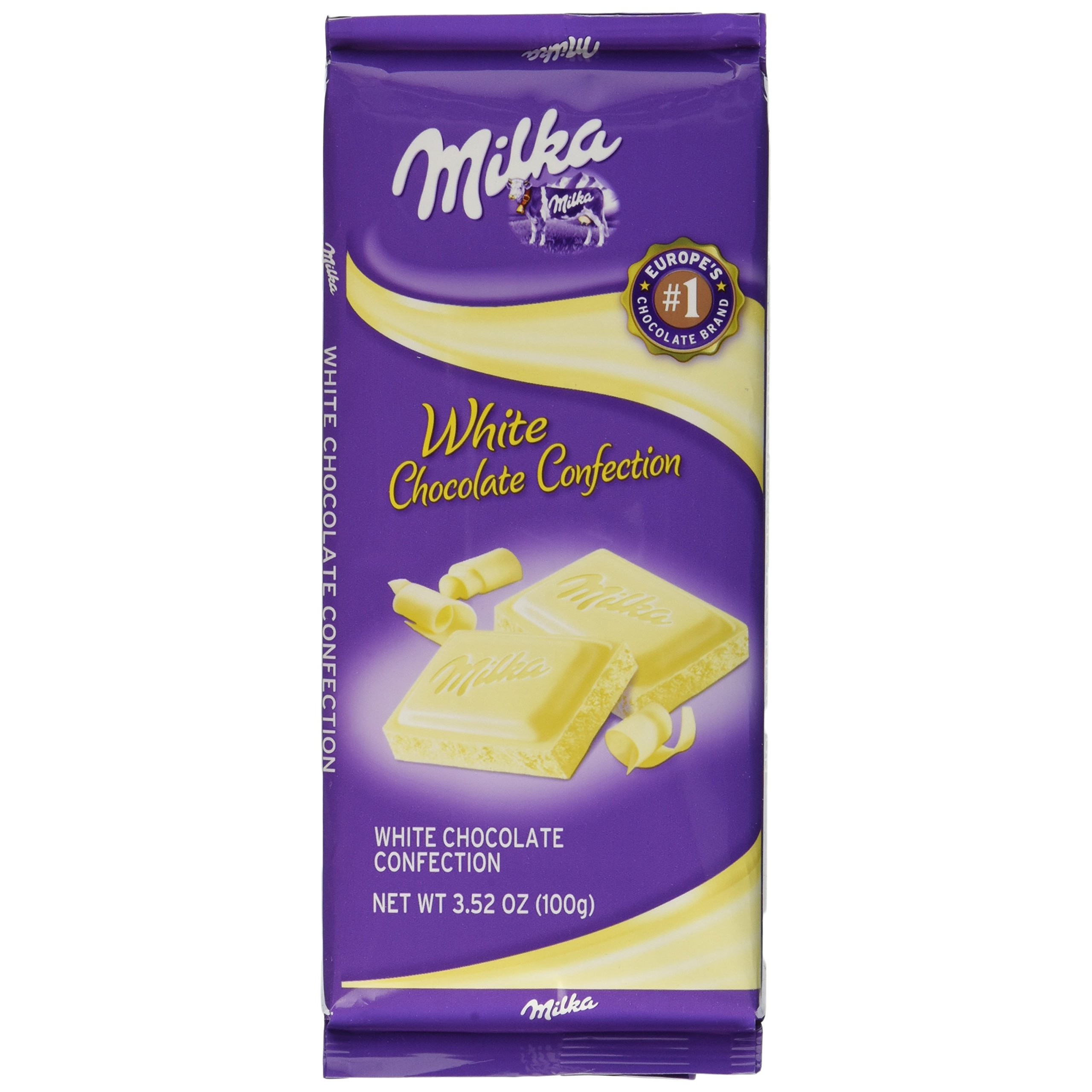 MILKA WHITE CHOCOLATE 3.52 OZ