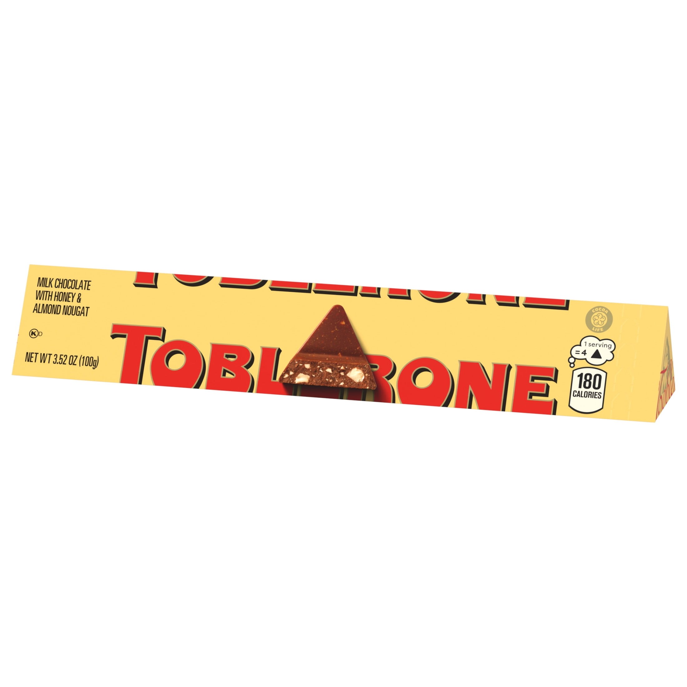 TOBLERONE MILK CHOCO/HNY/ALMD 3.52 OZ