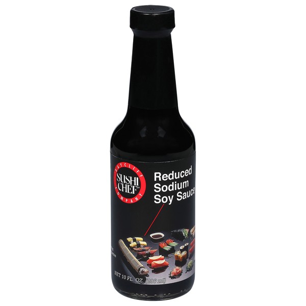 SUSHI CHEF REDUCED SODIUM SOY SAUCE 0.63 Lbs