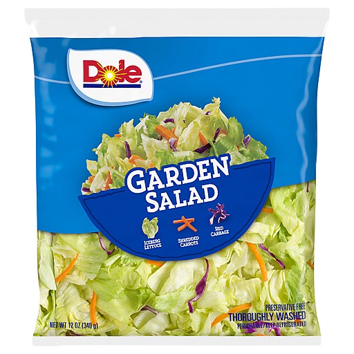 DOLE GARDEN SALAD 12 OZ