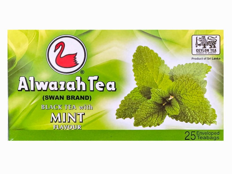 ALWAZAH BLACK TEA WITH MINT 25 BAG