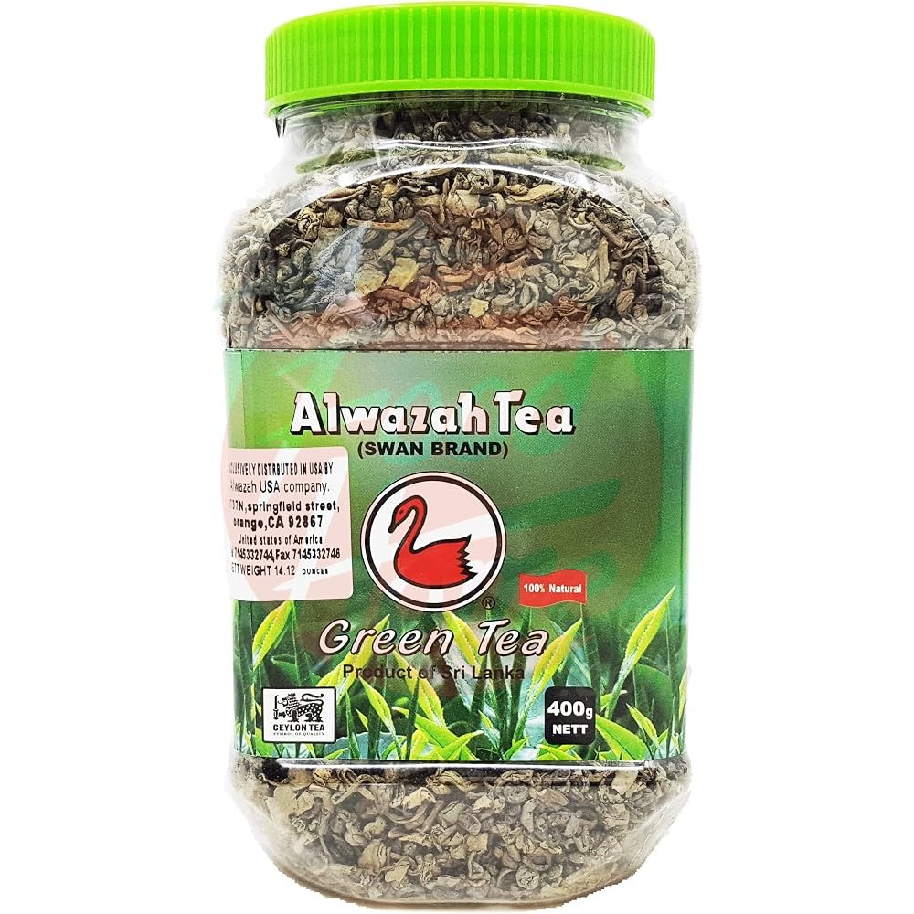 Alwazah Jars Green Tea 400 GM
