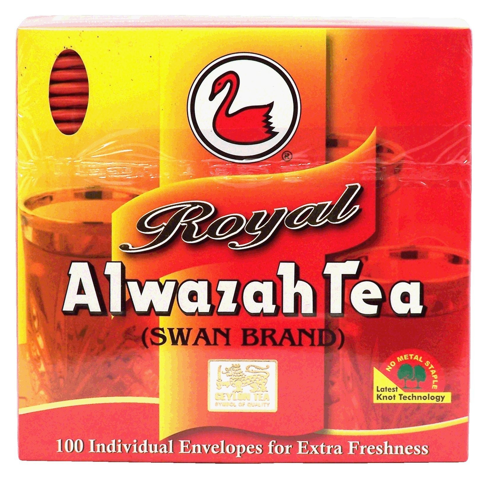 ROYAL ALWAZAH CEYLON TEA BAGS 100 COUNT