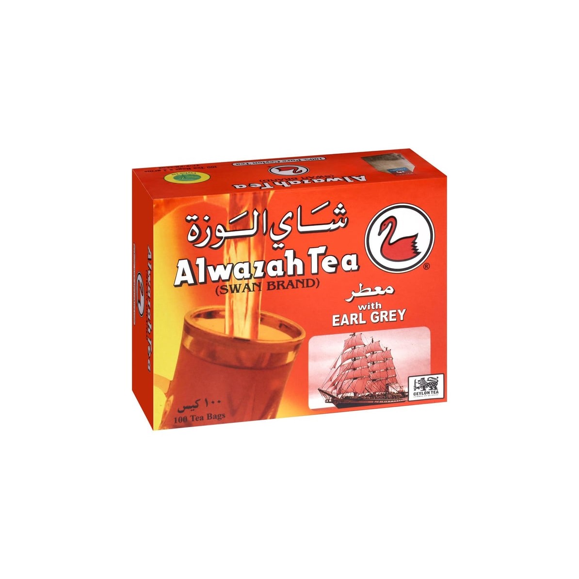 ALWAZAH TEA EARL GREY 100 BAG
