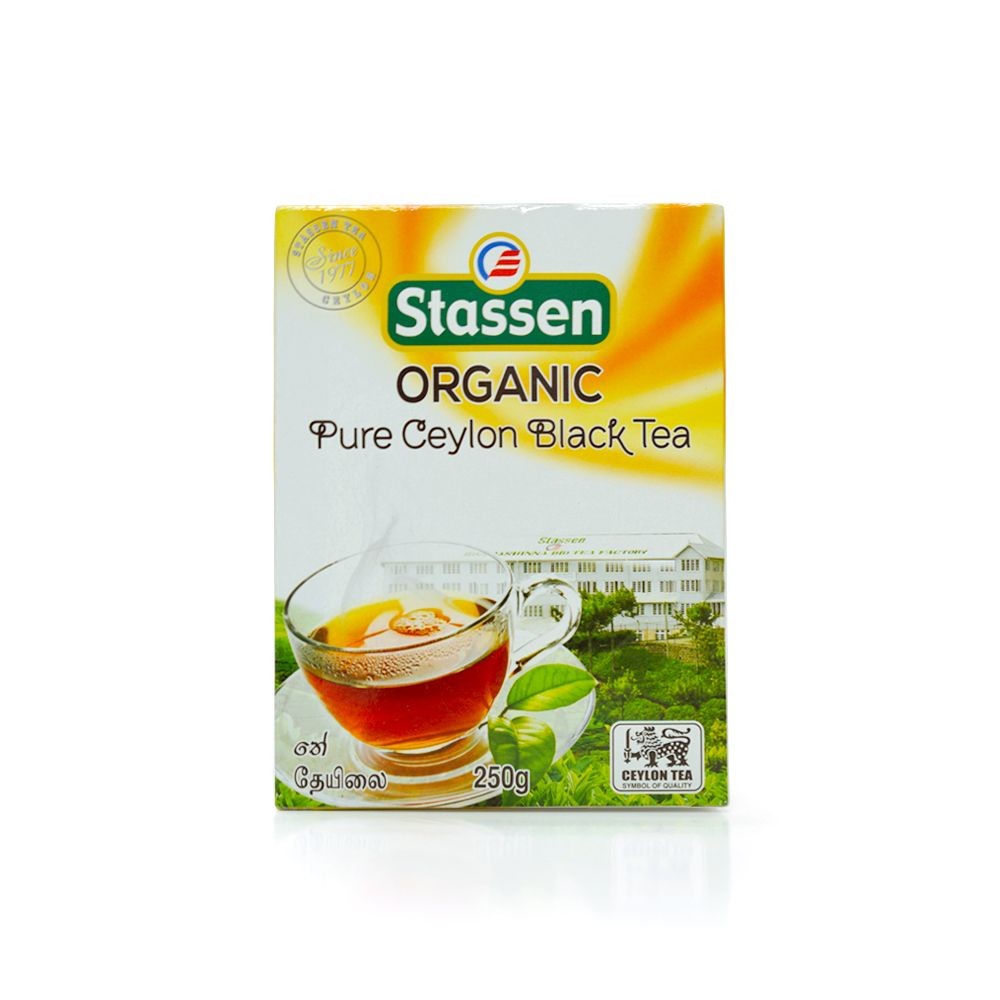 STASSEN CEYLON ORGANIC BLACK TEA 1 PACK
