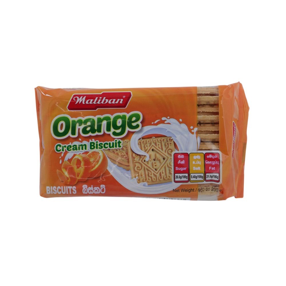 Maliban Orange Cream 200 GM