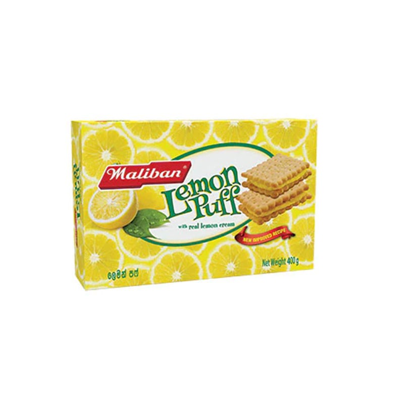 Maliban Lemon Puff 400 GM