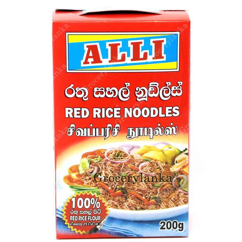 Alli Red Rice Noodles 200 GM
