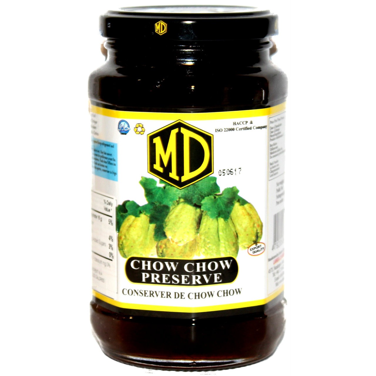 MD Chow Chow Preserve 480 GM