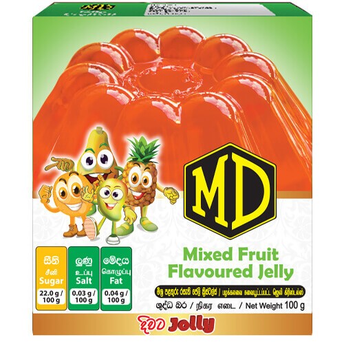 MD Mixed Fruit Jelly 100 GM