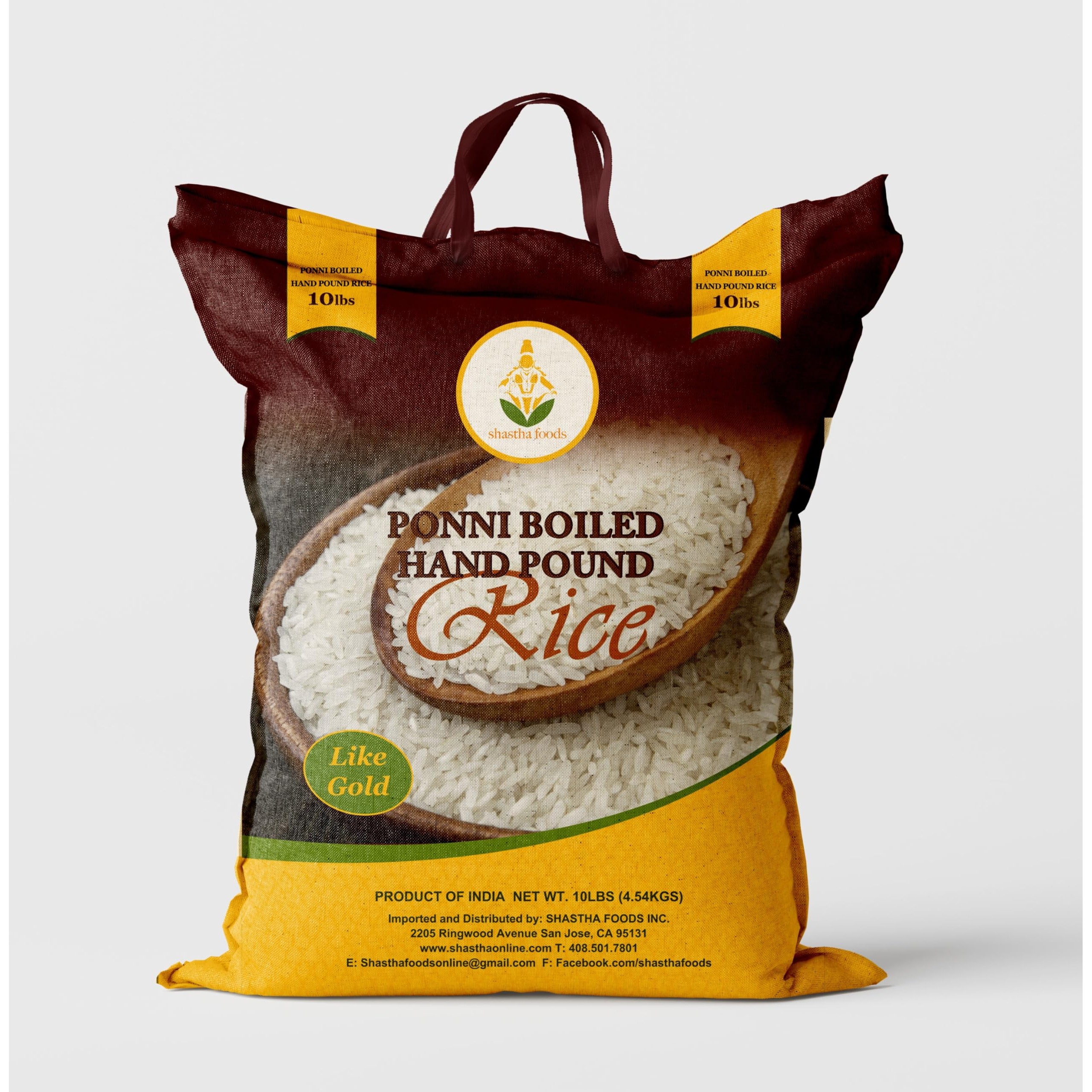 HAND POUND PARA RICE 10 LBS