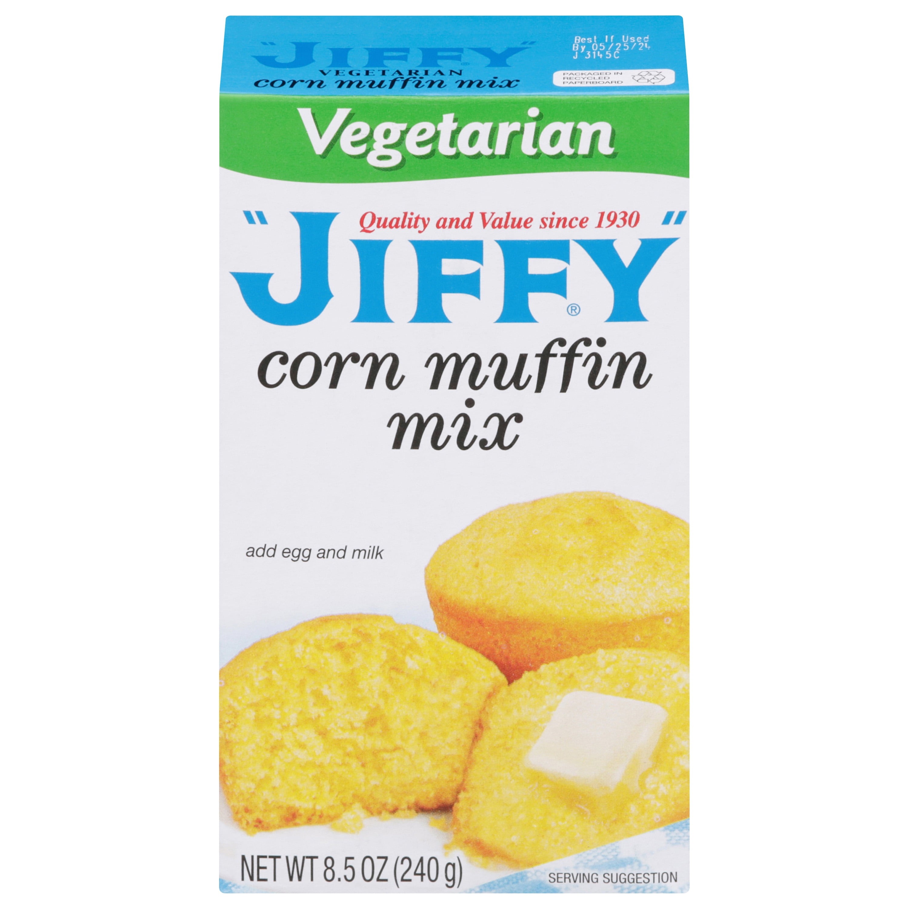 JIFFY VEG. CORN MUFFIN MIX 8.5 OZ