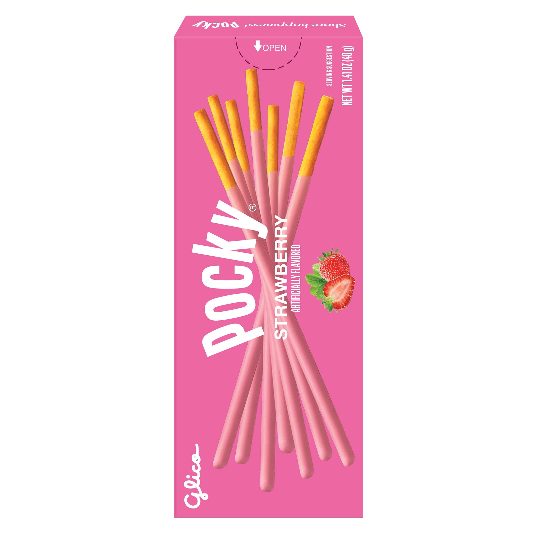 POCKY STRAWBERRY STICKS 1.41 OZ