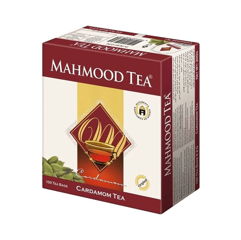 MAHMOOD CARDAMOM TEA BAGS 100 BAG