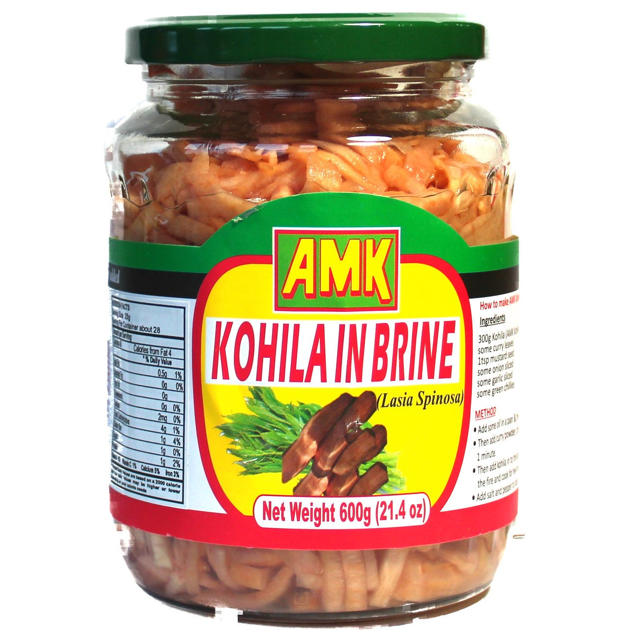 AMK KOHILA IN BRINE  600 GM