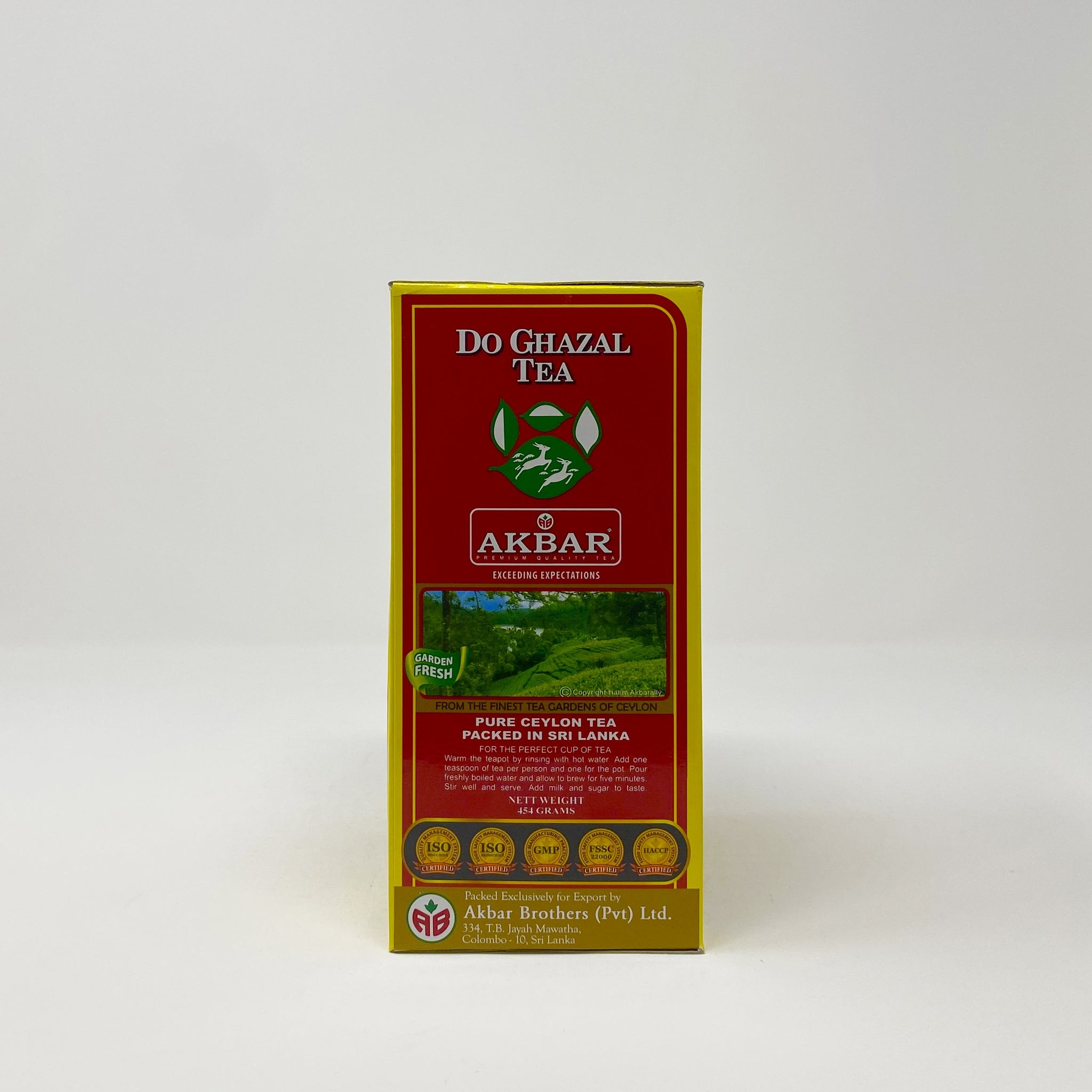 Do Ghazal Tea Ceylon Tea 454 GM