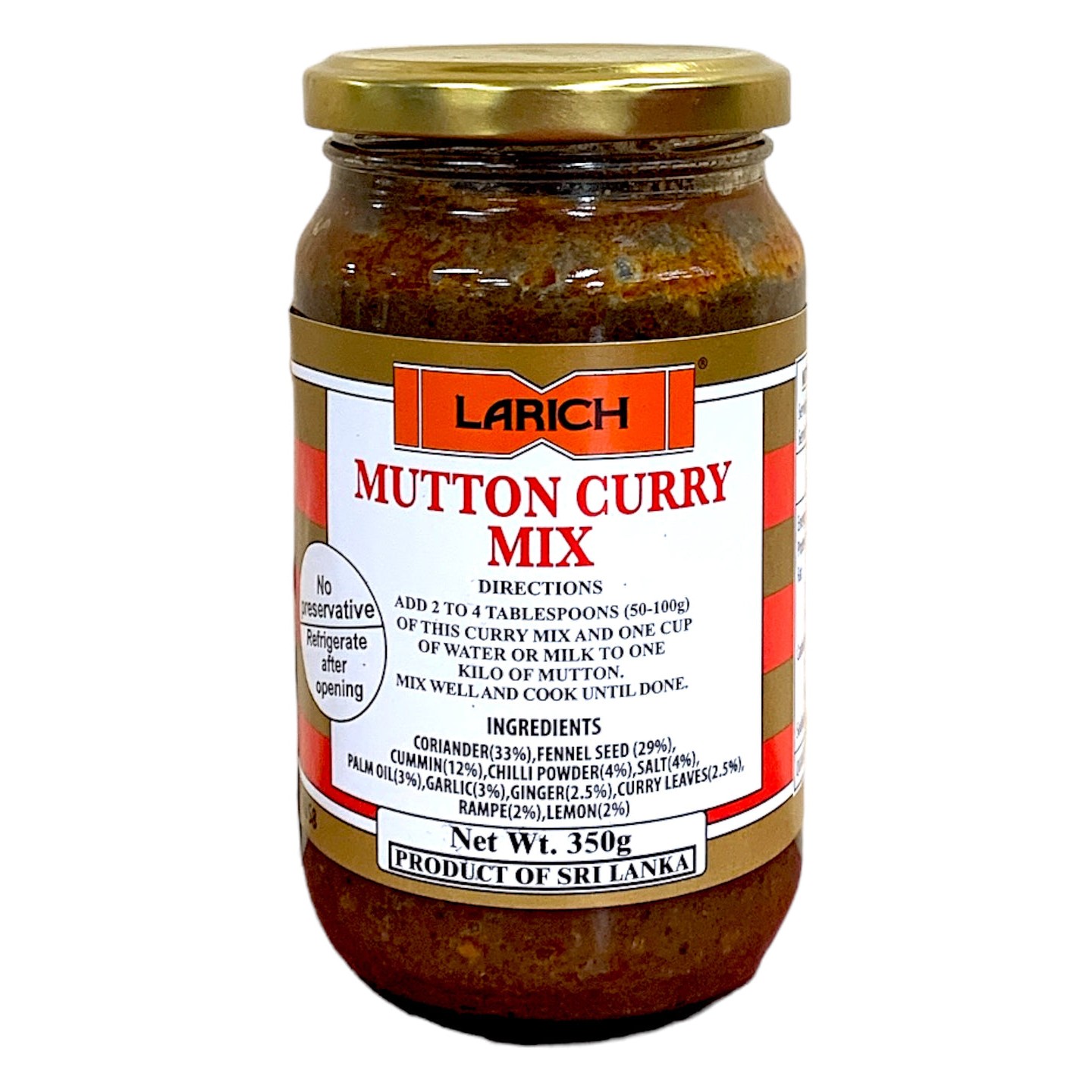 Larich Mutton Curry Mix 375 GM