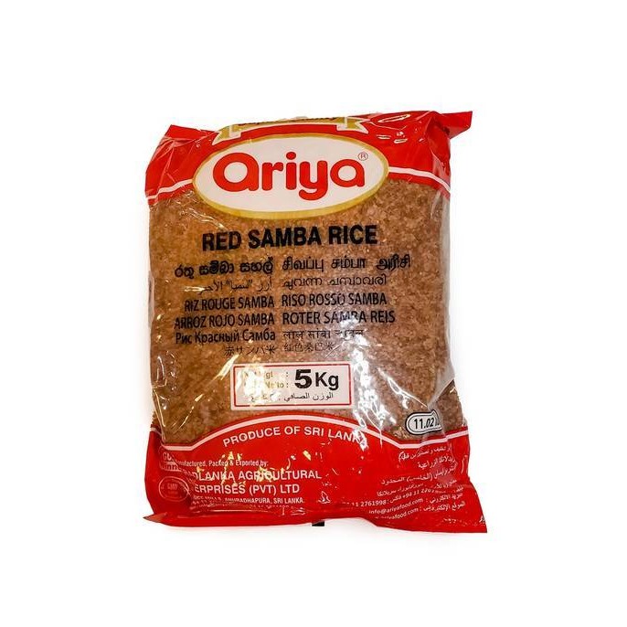 ARIYA RED SAMBA RICE 5 KG