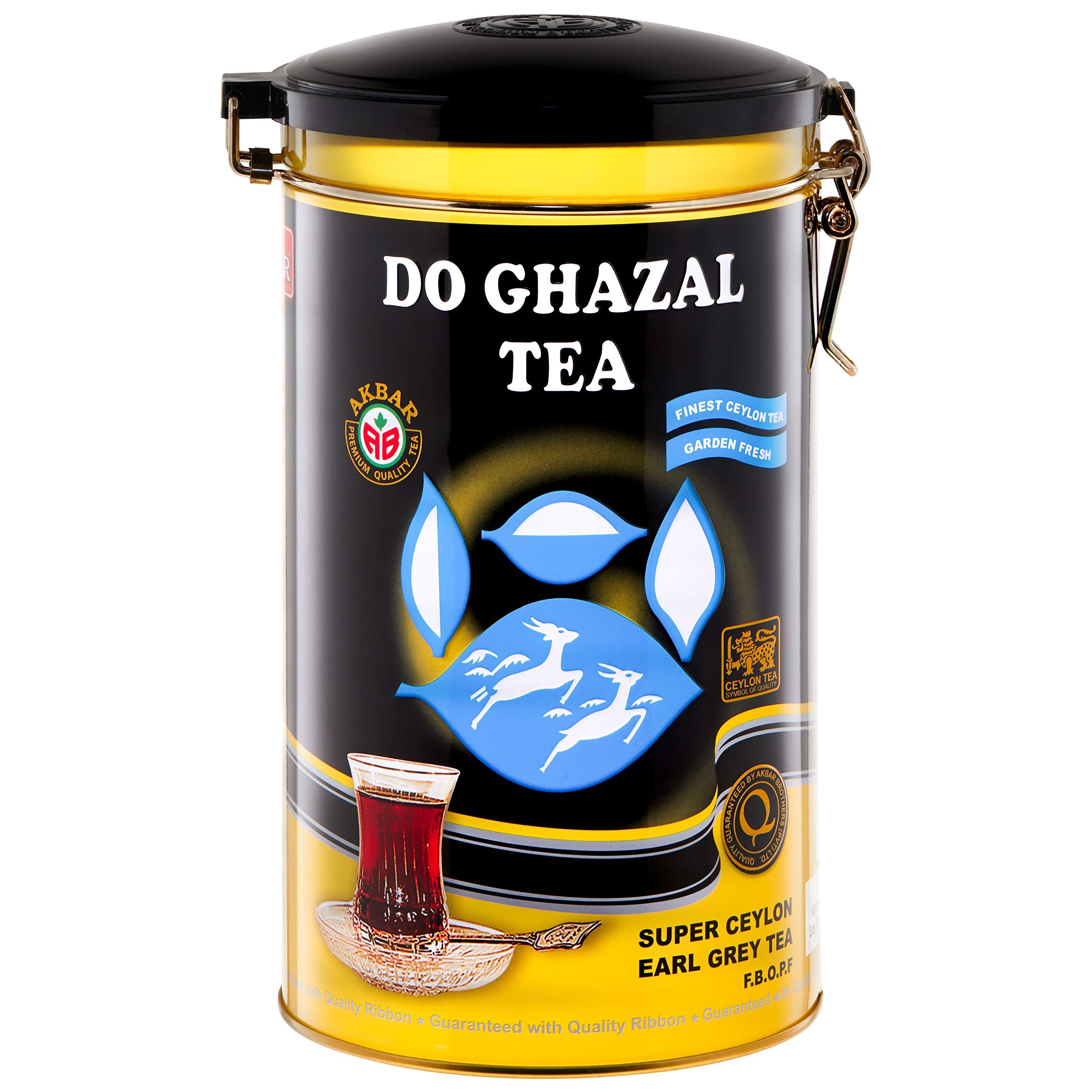 DO GHAZAL EARL GREY LOOSE TEA TIN 400 GM