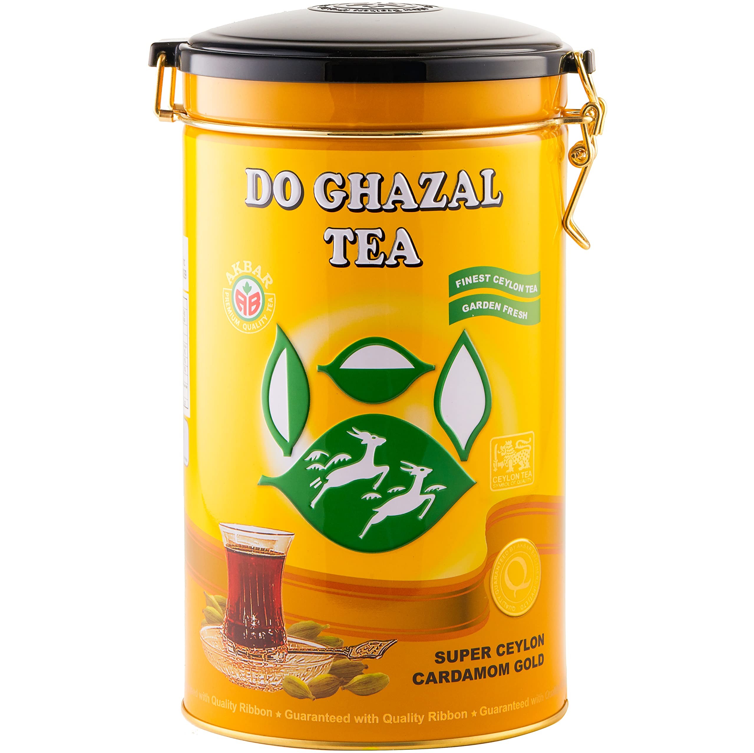 DO GHAZAL SUPER CEYLON CARDAMOM GOLD TIN 400 GM