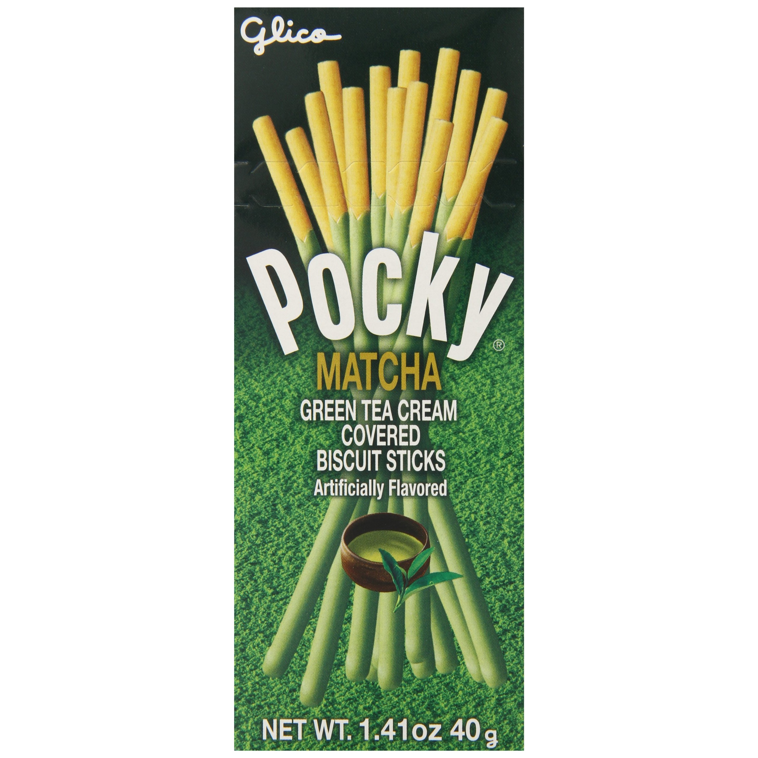 POCKY MATCHA GREEN TEA STICKS 1.41 OZ