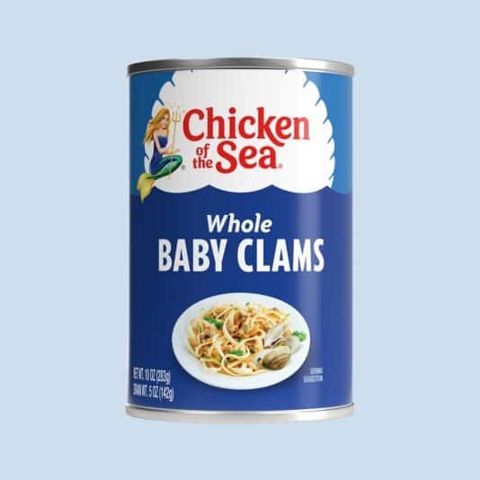 CHICKEN OF THE SEA WHL BABY CLAMS 10 OZ
