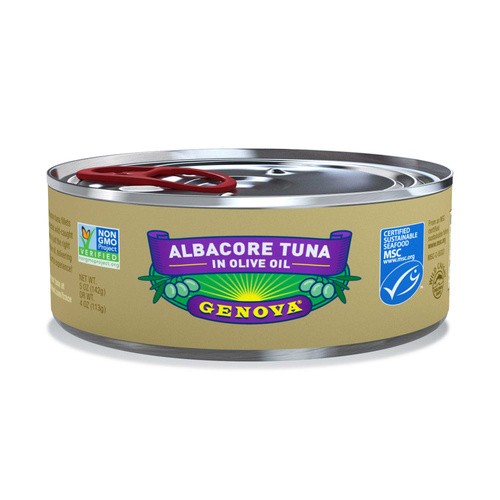 Genova Solid White Tuna In Olive Oil 5 OZ