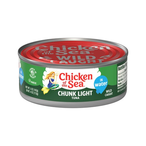 CHICKEN OF THE SEA LIGHT TUNA 5 OZ