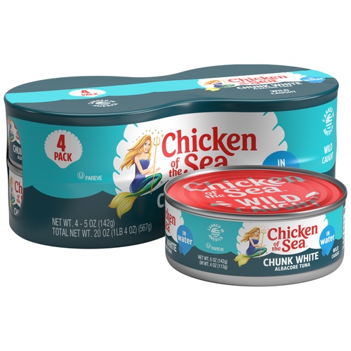 CHICKEN OF THE SEA ALBACORE 4PK          20 OZ