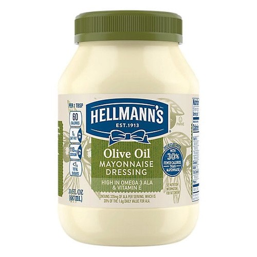 Hellmann's Mayonnaise With Extra Virgin Olive Oil 30 OZ