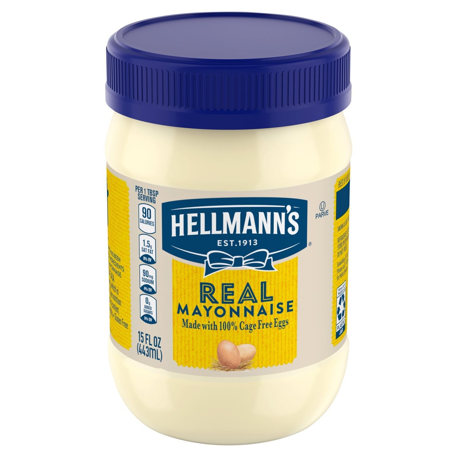 HELLMANNS REAL MAYONNAISE 15 OZ
