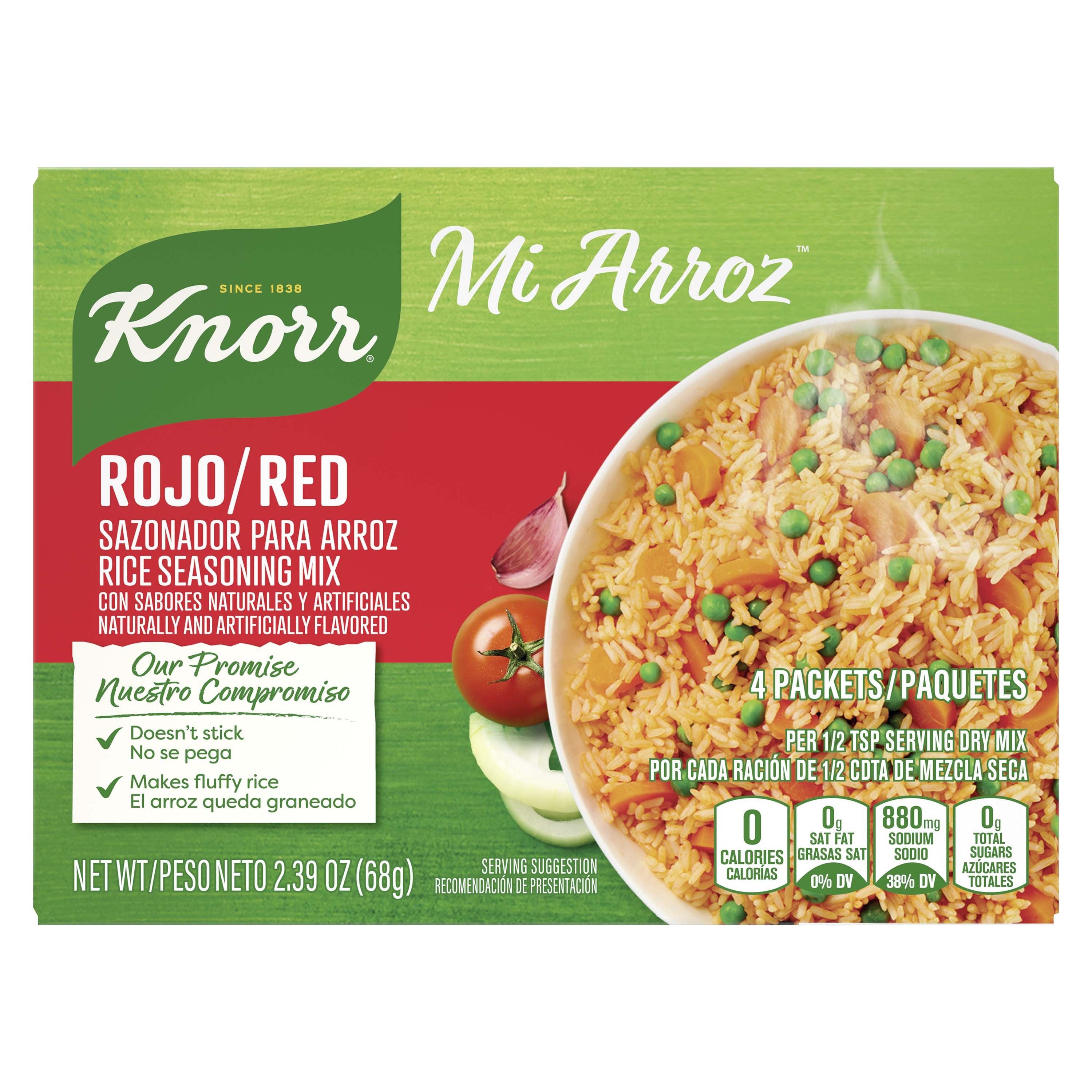 KNORR MI ARROZ RICE SEASONING RED 2.39 OZ