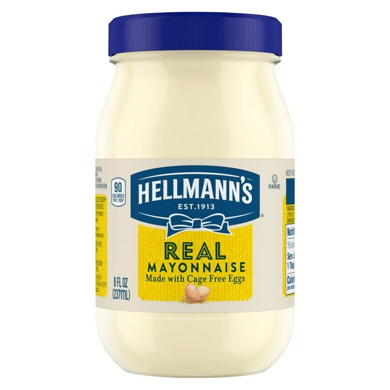 HELLMANNS MAYONNAISE 8 OZ
