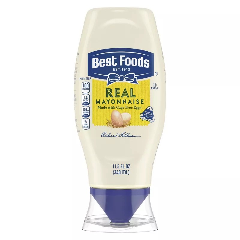 Best Foods Real Mayonnaise Squeeze 340 Ml