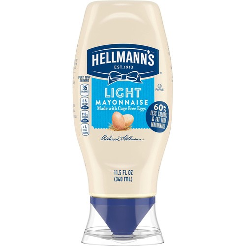 HELLMANNS LIGHT MAYO SQZ 11.5 OZ
