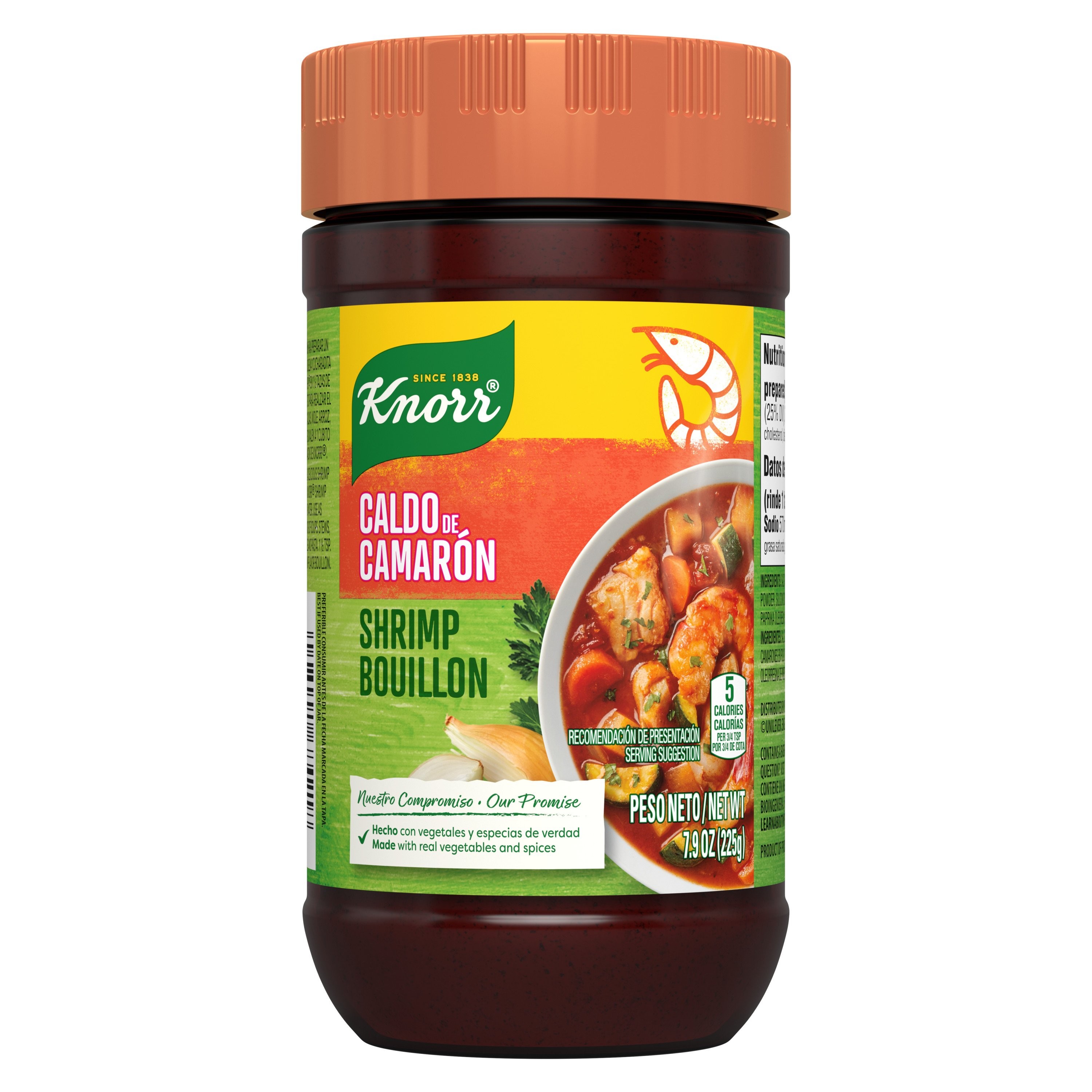 KNORR SHRIMP BOUILLON 7.9 OZ