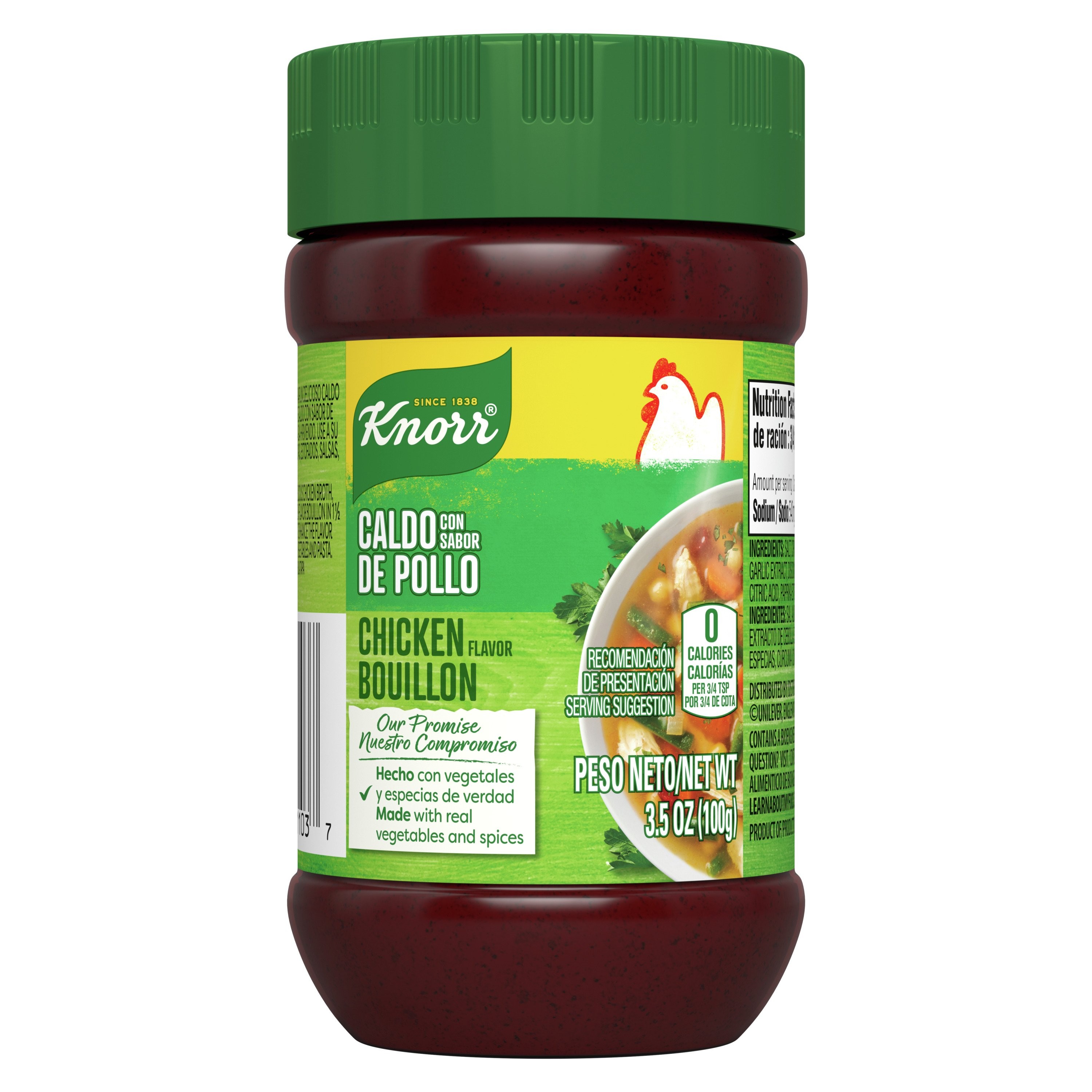 KNORR CHICKEN BOUILLON 0.13 Lbs