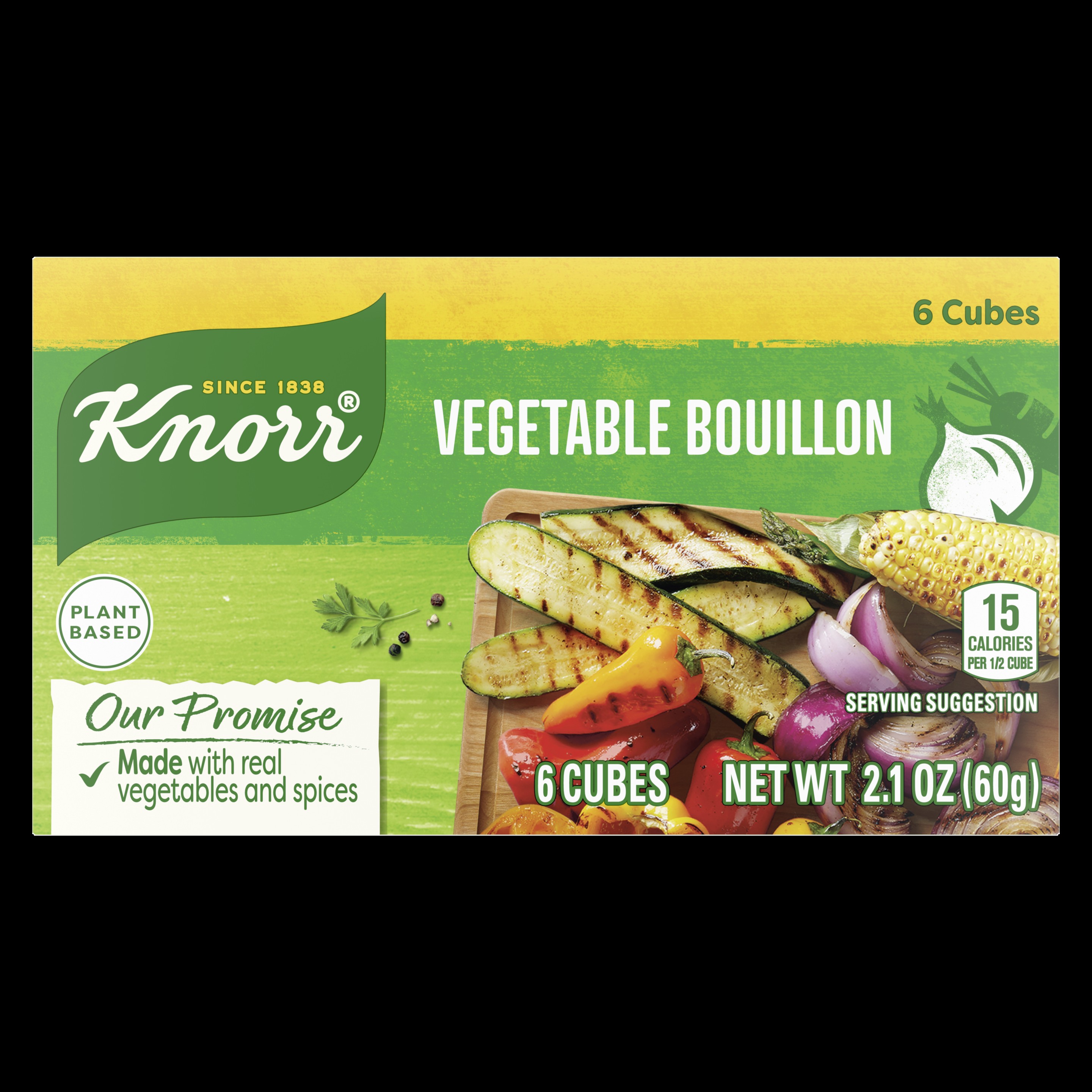 KNORR VEGETABLE BOUILLON 0.13 Lbs