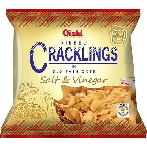 Cracklings Salt Vinegar 50 GM