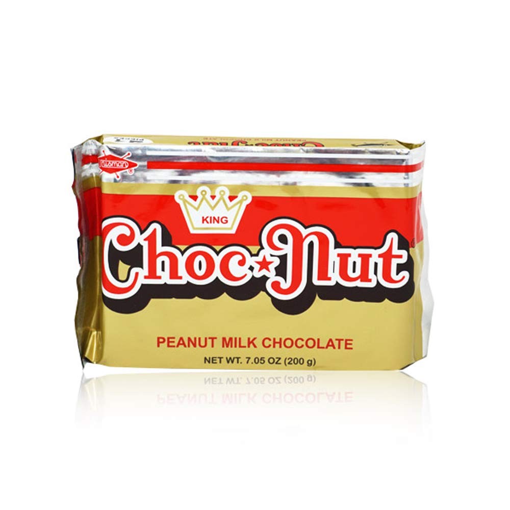KINGS CHOC NUT PEANUT MILK CHOCOLATE 200 GM