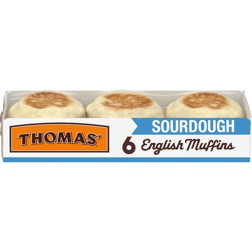 THOMAS ENGLISH MUFFINS  6PK 12 OZ