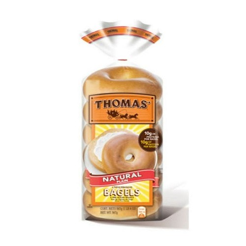 THOMAS BAGELS WHE 6P 6 OZ