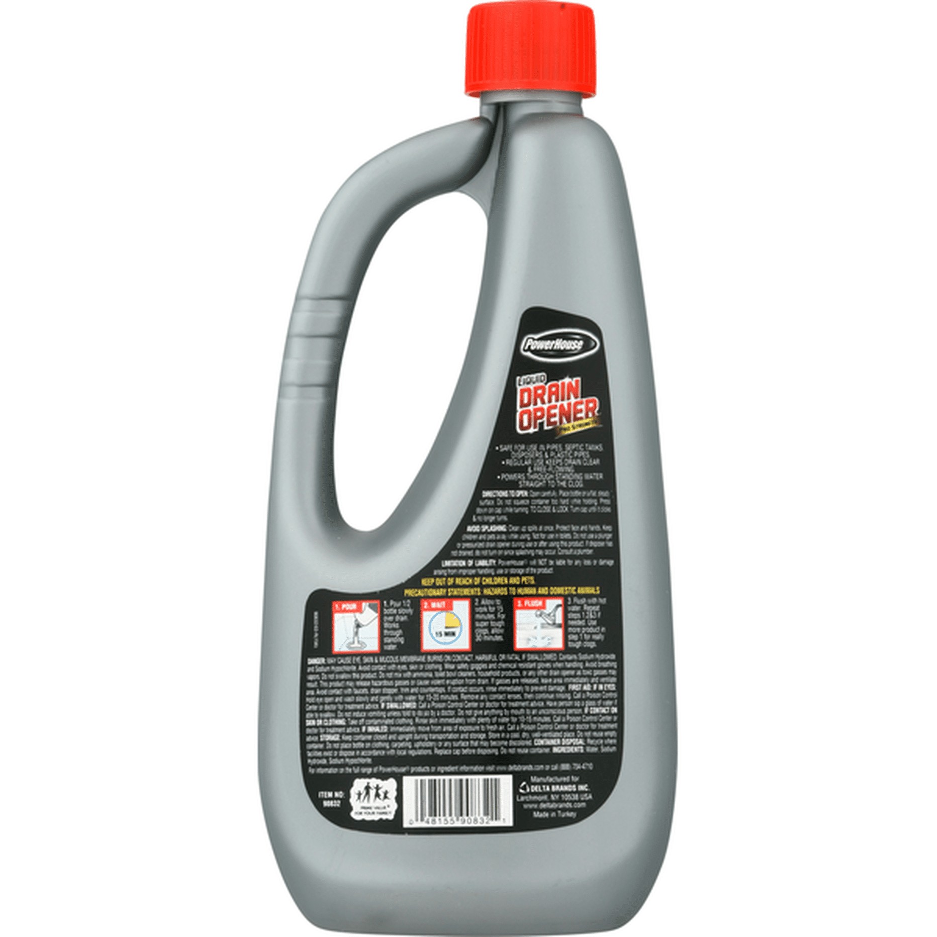 Powerhouse Drain Opener Liquid 591 ML