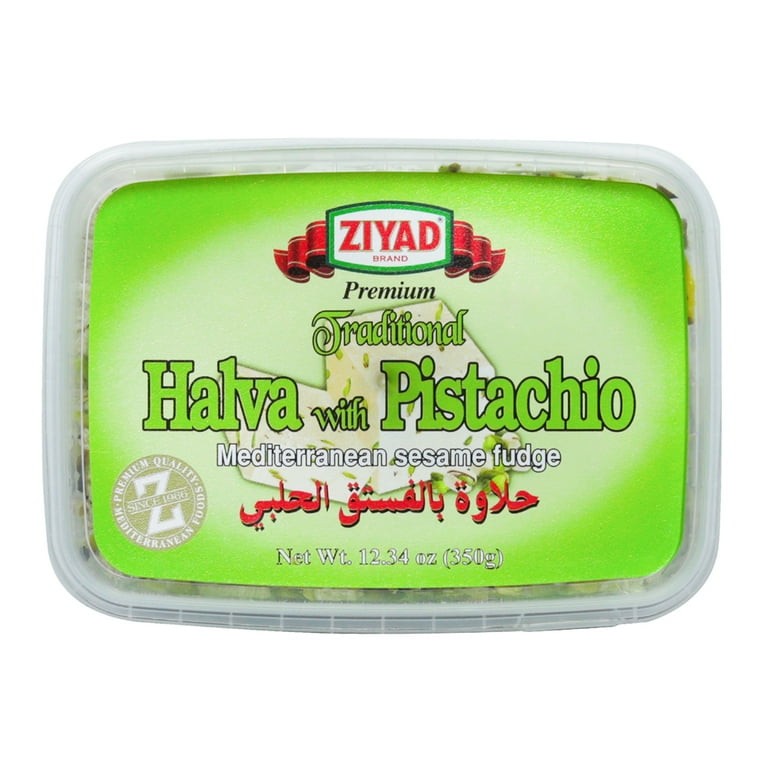 ZIYAD HALVA WITH PISTACHIO 12.34 OZ