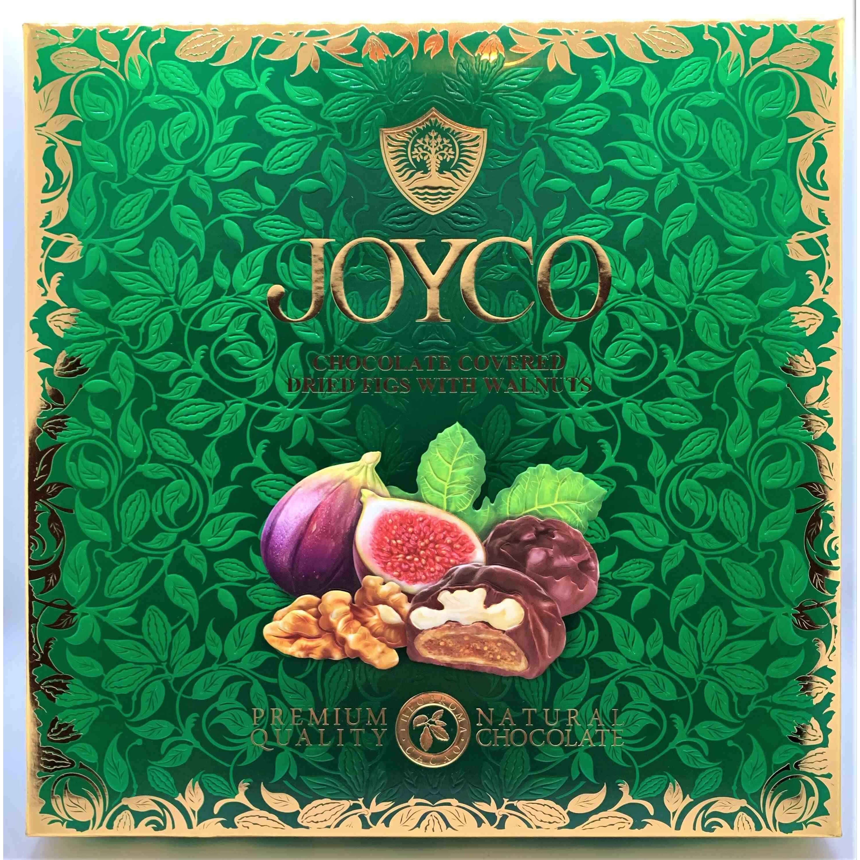 JOYCO CHOCOLAT COVERED D.FIGS WITH WALNUT 0.42 Lbs