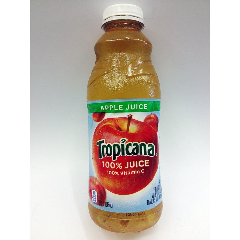 TROPICANA APPLE JUICE 32 OZ