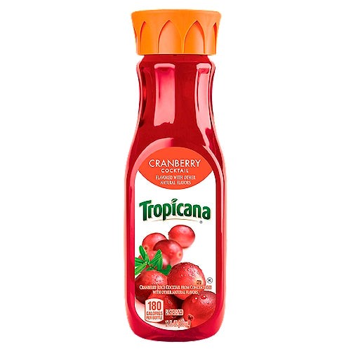 TROPICANA CRANBERRY JUICE 12 FLOZ