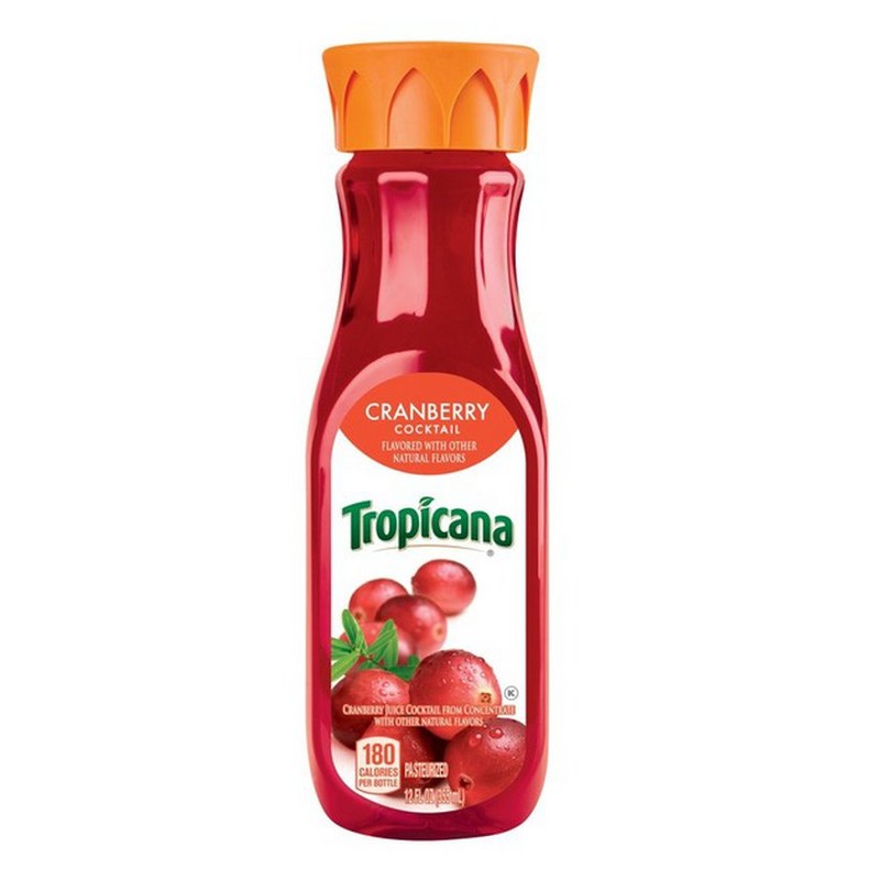 TROPICANA CRANBERRY COCKTAIL 12 OZ