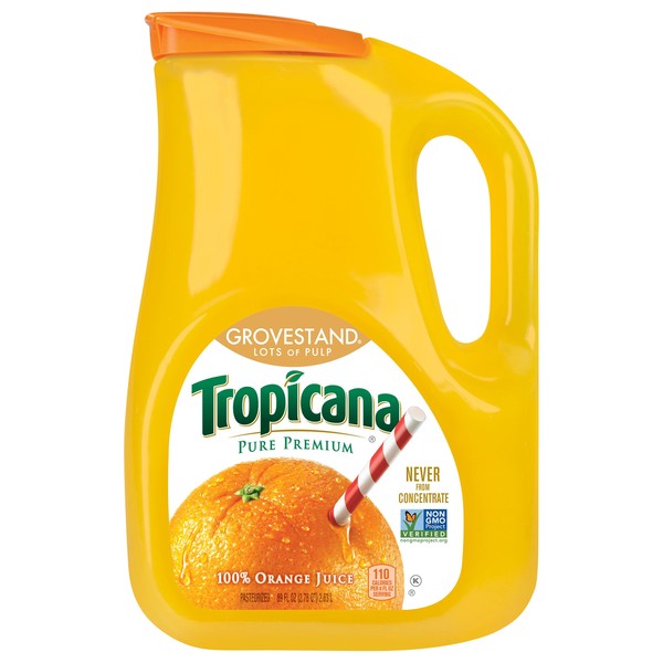 TROPICANA PURE PREM ORG JC GROVSTAND     1 OZ